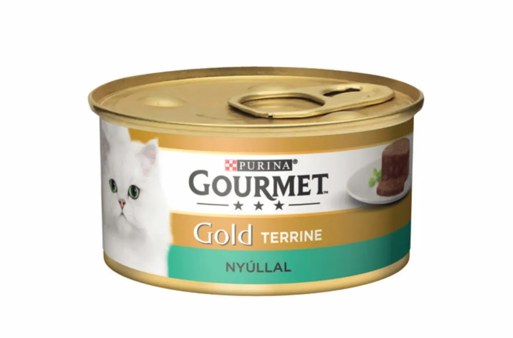 Legjobb ár GOURMET GOLD Nyúllal terrine nedves macskaeledel