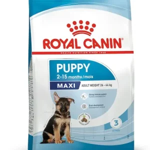 Végkiárusítás Royal Canin MAXI PUPPY kutyatáp – 15kg