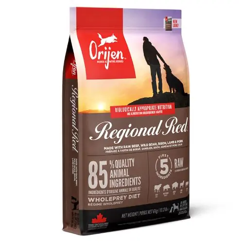 Alacsony ár Orijen Regional Red kutyatáp