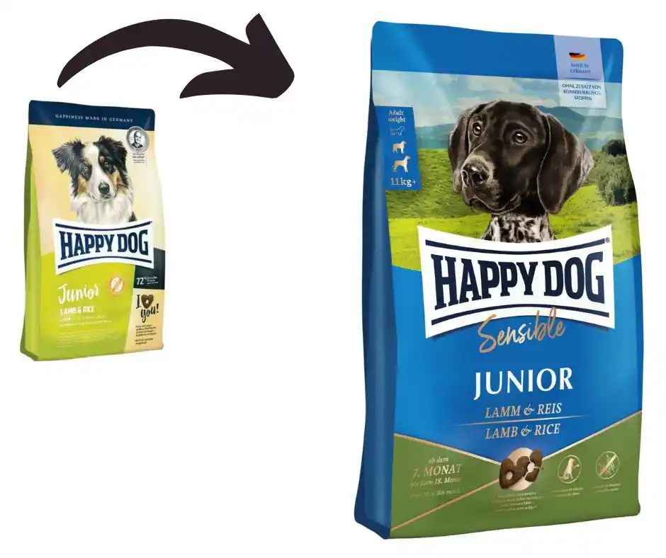 Happy Dog Supreme Junior Lamb Rice Kihagyhatatlan ajánlat