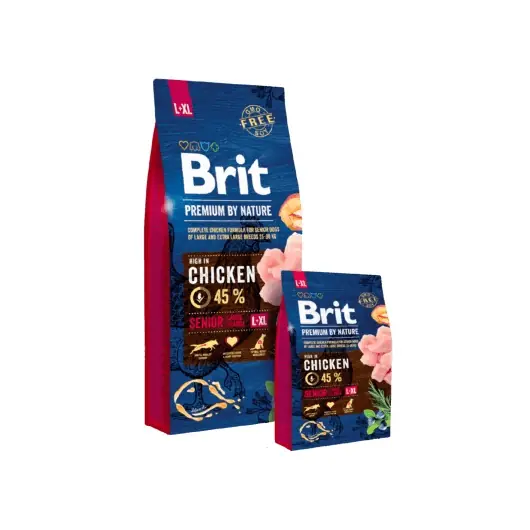 Biztonságos fizetés Brit Premium by Nature Senior L-XL