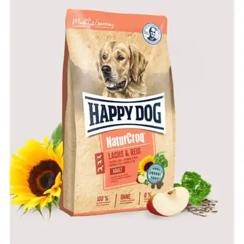 Happy Dog NaturCroq Salmon & Rice kutyatáp Kihagyhatatlan ajánlat