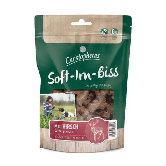 Bestseller Christopherus Szarvas Soft-Im-Biss Jutalomfalatok 125 g