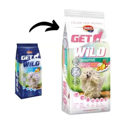 Panzi GetWild Dog Adult Sensitive Lamb with Apple Árengedmény