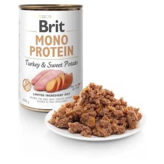 Brit Mono Protein Turkey & Sweet Potato Gyors kiszállítás