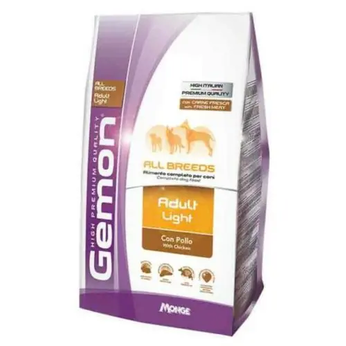 Gemon Adult Light with Chicken 20 kg kutyatáp Árcsökkenés