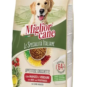 Miglior cane száraz kutyaeledel adult marha&zöldség 7kg Olcsóbb
