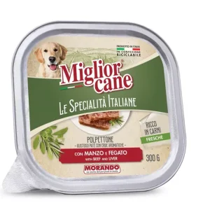 Miglior cane kutya tálka adult S marhamáj 18x300g Végkiárusítás