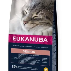 Eukanuba száraz macskaeledel senior csirke 10kg Korlátozott ajánlat