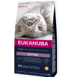 Eukanuba száraz macskaeledel kitten csirke 10kg Expressz kézbesítés