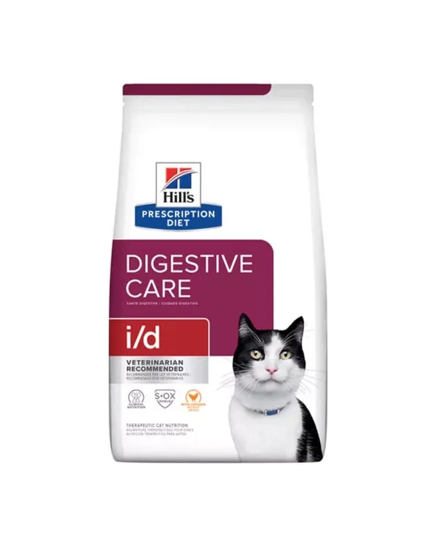 Exkluzív ajánlat Hill‘s Prescription Diet emésztőrendszeri problémákra száraz macskaeledel i/d csirke 1,5kg