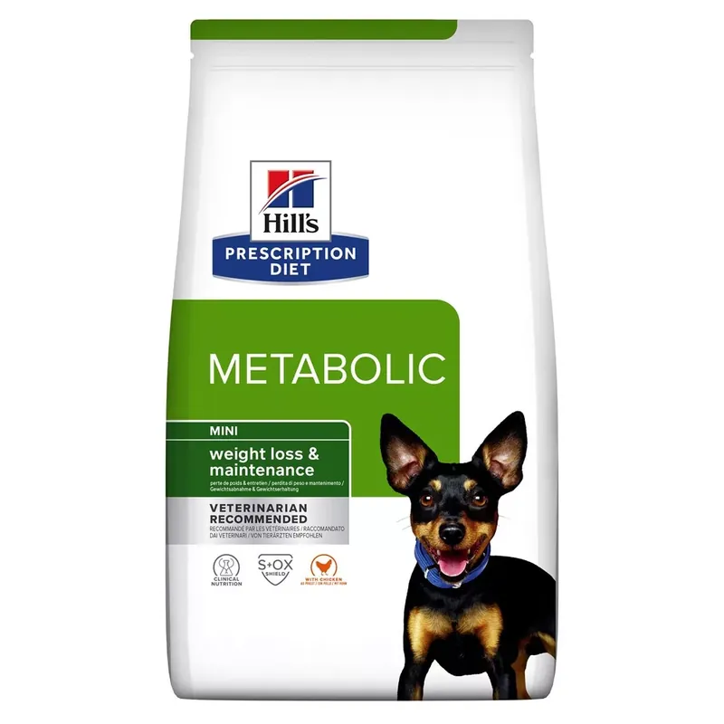 Hill‘s Prescription Diet S száraz kutyaeledel testsúlyproblémákra csirke 3kg Rendeld meg most