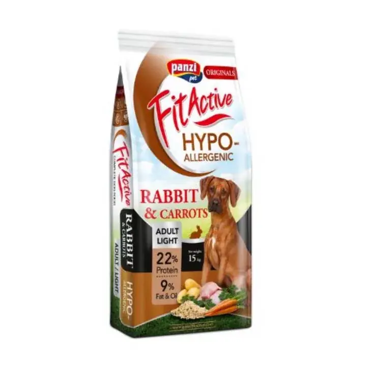 FitActive Originals Hypoallergenic light adult száraz kutyaeledel nyúl&répa 15kg Korlátozott ajánlat