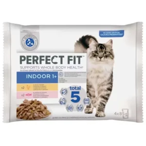 Perfect Fit MP macska tasak indoor csirke&lazac 4x85g Árcsökkenés