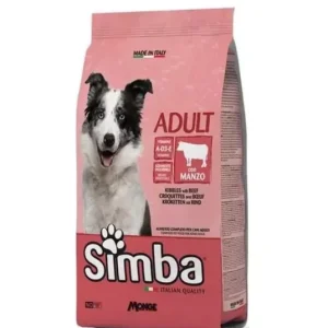 Olcsó SIMBA száraz kutyaeledel marha&borjú 20kg