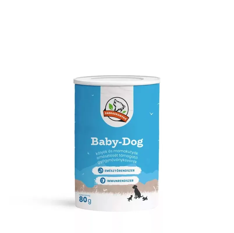 Farkaskonyha Baby-Dog kutyák számára 80g Utolsó esély