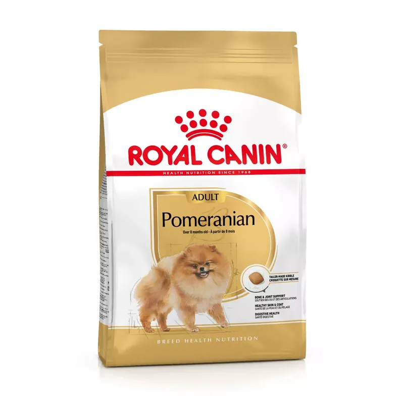 Royal Canin Breed Health Nutrition Pomerániai adult száraz kutyaeledel 500g Kedvezményes ár