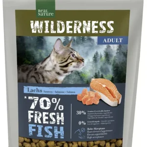 Real Nature Wilderness száraz macskaeledel adult hal 300g Olcsó