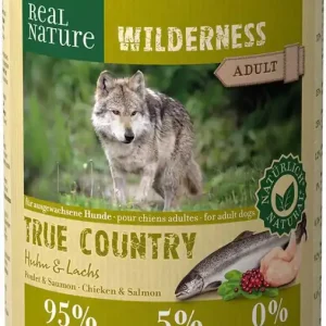 Vedd meg most Real Nature Wilderness kutya konzerv adult csirke&lazac 6x400g