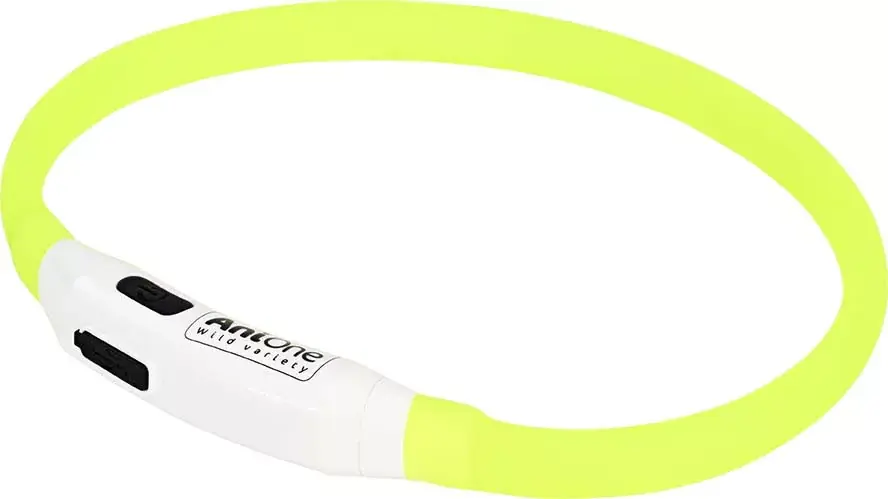 AniOne világító nyakörv mini USB sárga Olcsóbb