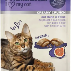 Exkluzív ajánlat Premiere Creamy Crunch macska jutalomfalat füge 60g