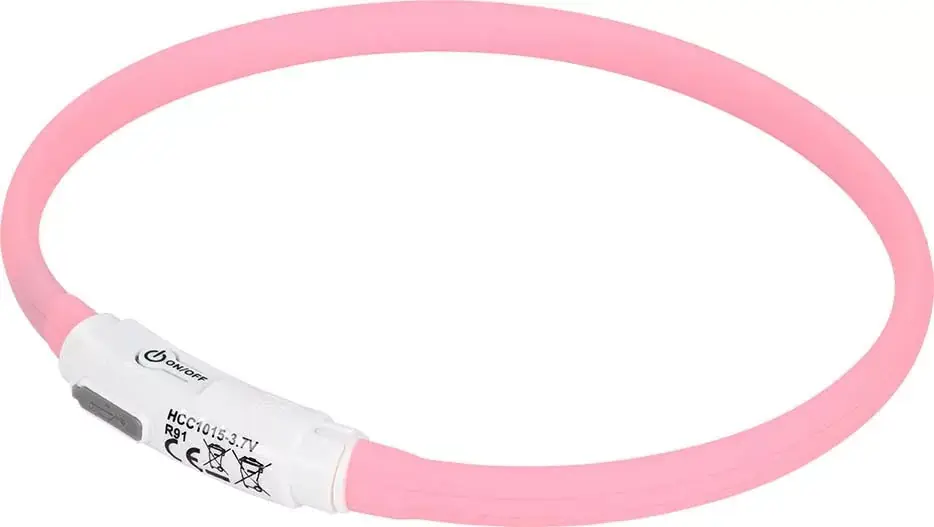 Vedd meg online AniOne Candy világító nyakörv pink 45cm