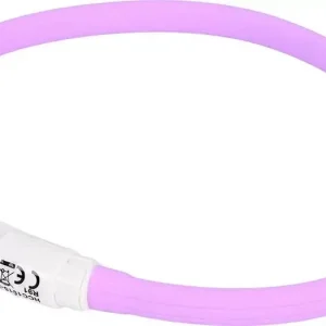 Ajánlat AniOne Candy világító nyakörv lila 45cm