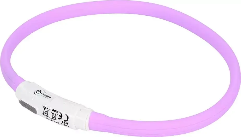 Ajánlat AniOne Candy világító nyakörv lila 45cm