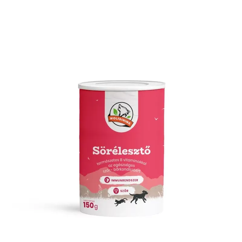 Farkaskonyha sörélesztő kutyák és macskák számára 150g Szuper akció