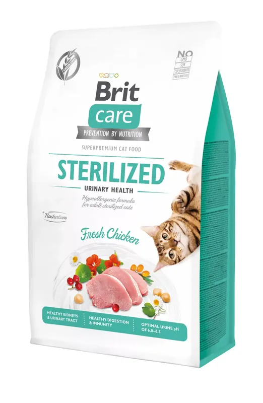 Brit Care Cat Grain-Free száraz macskaeledel steril urinary 400g Rendeld meg most