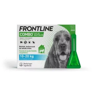 Frontline Combo spot-on kullancs, bolha és tetvek ellen kutyáknak M 10-20kg 3db Kihagyhatatlan ajánlat