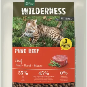 Real Nature Wilderness Pure Beef száraz macskaeledel senior marha 2,5kg Legkelendőbb