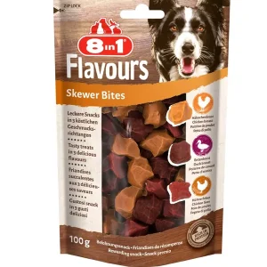 8in1 Flavours Skewer Bites kutya jutalomfalat 100g Legjobb ár