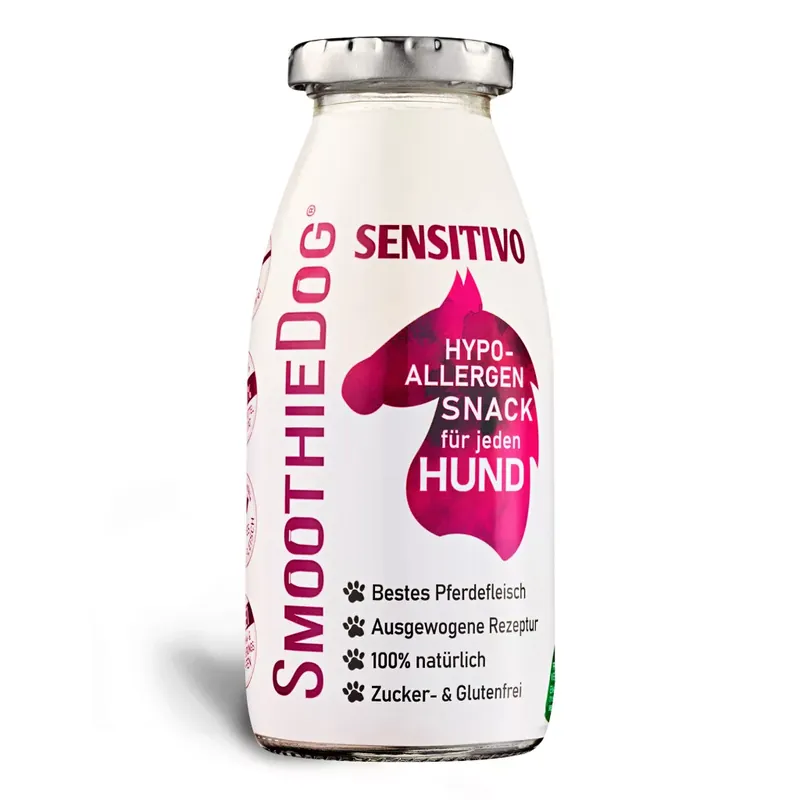 Legnépszerűbb SMOOTHIEDOG Lóhús smoothie kutyáknak 250 ml