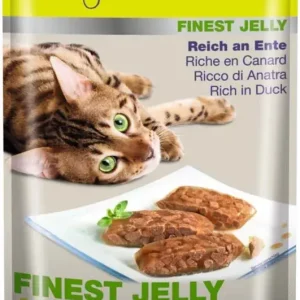 Nézd meg most Premiere Finest Jelly macska tasak adult kacsa 22x85g
