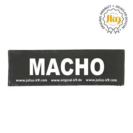 Azonnali szállítás Julius-K9 hámfelirat 50x160mm MACHO