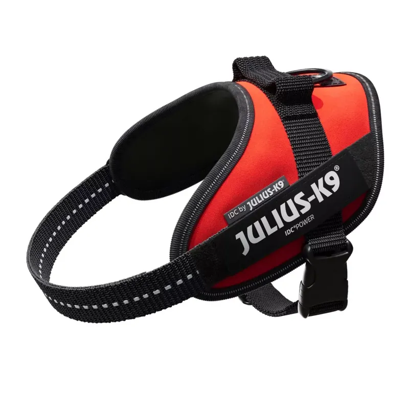 Végkiárusítás Julius-K9 IDC Powerhám kutya Mini piros 51-67cm 7-15kg