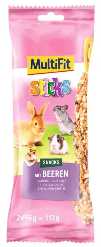 Utolsó esély MultiFit rúd rágcsálónak bogyósgyümölcs 2 db