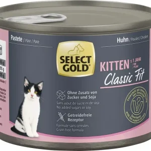 Bestseller Select Gold macska konzerv kitten csirke 6x200g