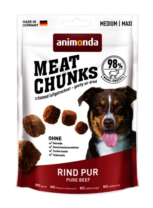 Animonda Meat Chunks kutya jutalomfalat marha 80g Árengedmény