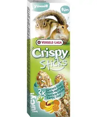 Újdonság Versele-Laga Crispy duplarúd gyümölcsös hörcsögnek,mókusnak 110g