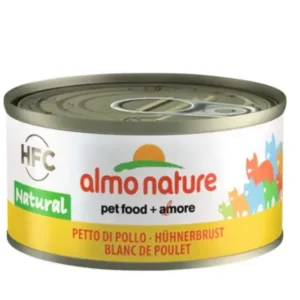 Alacsony ár Almo Nature macska konzerv csirke 24x70g