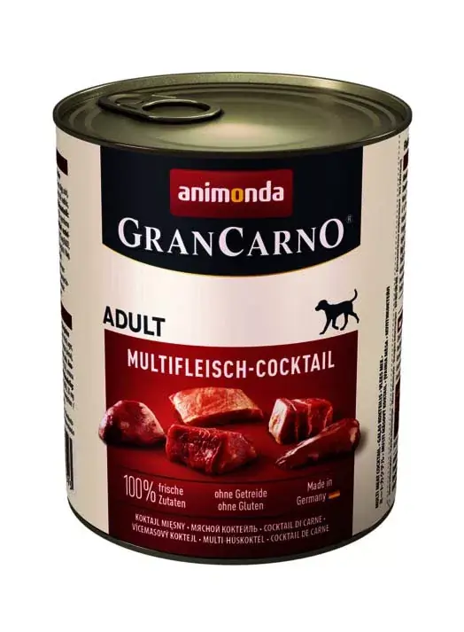 Gran Carno kutya konzerv adult húskoktél 6x800g Azonnal elérhető