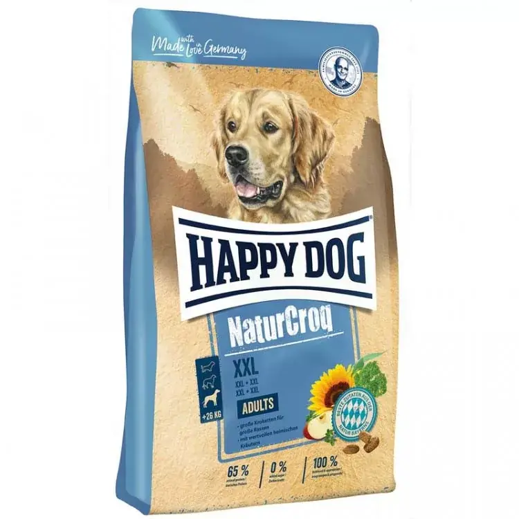 Végkiárusítás Happy Dog Natur Croq száraz kutyaeledel adult XXL 15kg