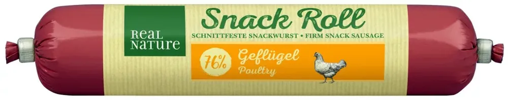 Real Nature Snack Roll kutya jutalomfalat szárnyas 80g Rendeld meg most