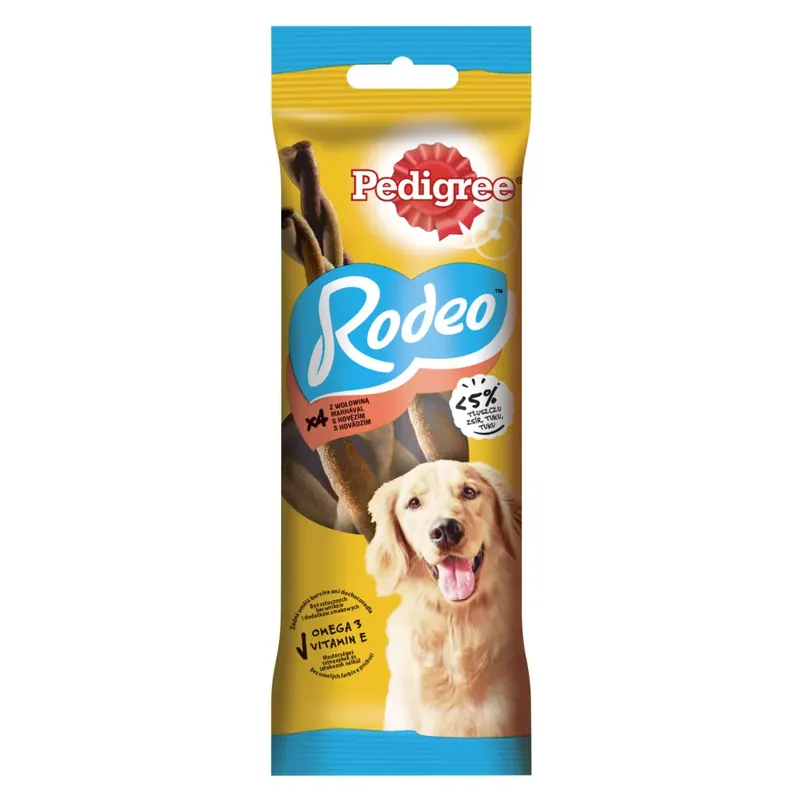 Pedigree Rodeo kutya jutalomfalat marha 70g Ne maradj le