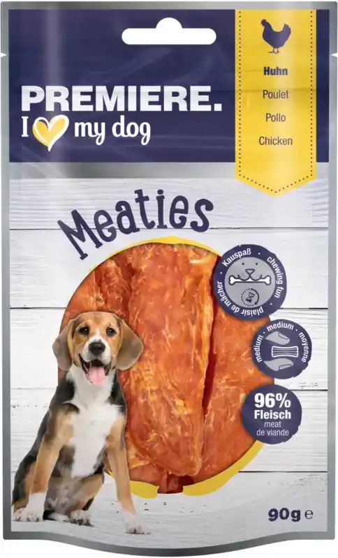 Ajánlat Premiere Meaties kutya jutalomfalat csirke 90g