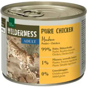 Real Nature Wilderness macska konzerv adult csirke 6x200g Különleges ajánlat