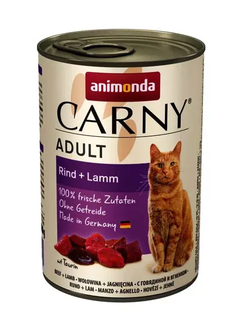 Animonda Carny macska konzerv adult marha&bárány 6x400g Prémium