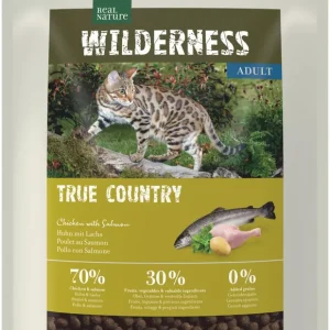 Utolsó esély Real Nature Wilderness száraz macskaeledel adult csirke&hal 2,5kg